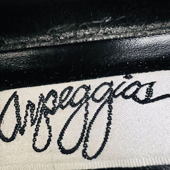 🎉Clearance🎉 Arpeggios Black Colorful Patchwork Genuine Leather Loafers ~ 7.5 - Picture 7 of 8